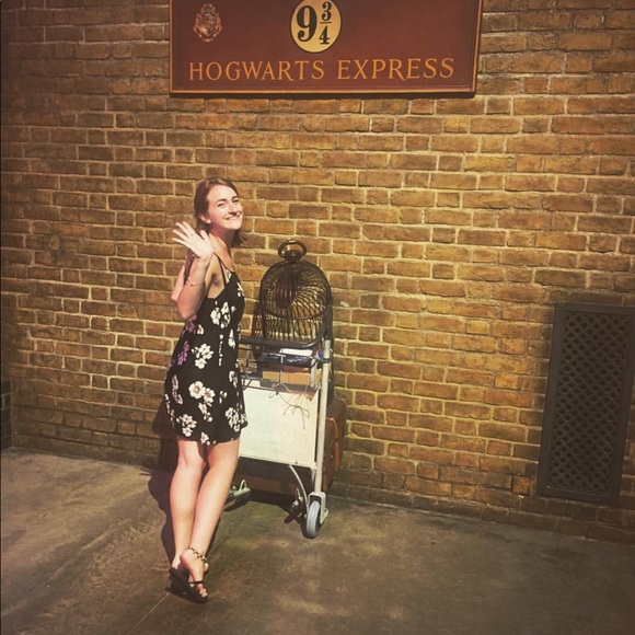 Floral flowy sun dress - Picture 4 of 4